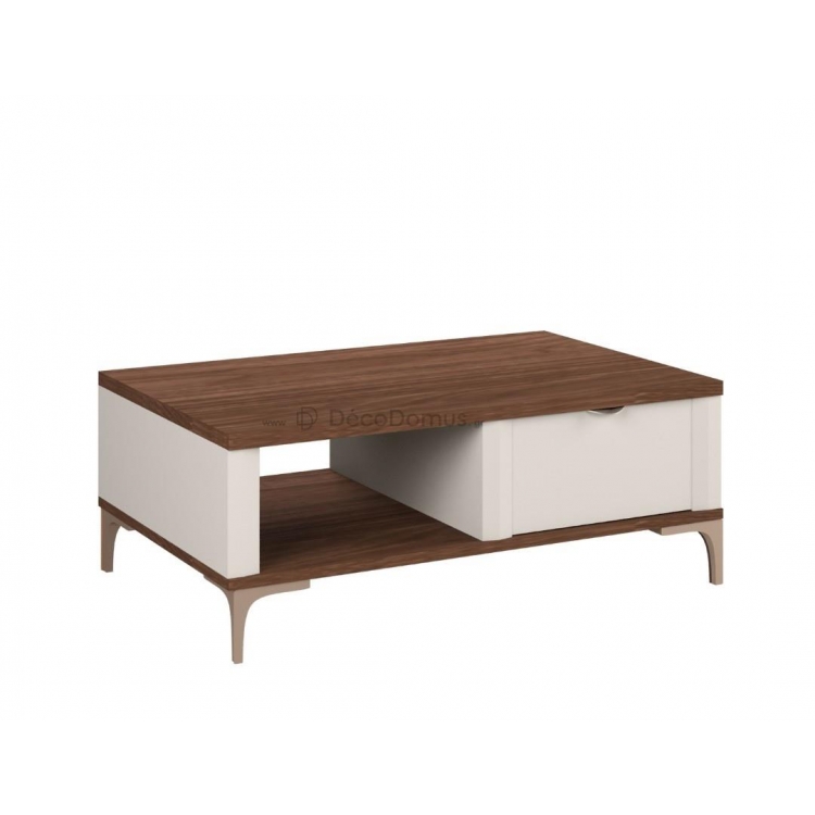 MANILA ΤΡΑΠΕΖΑΚΙ ΣΑΛΟΝΙΟΥ 95X60X36.5 ΚΑΡΥΔΙ-KASMIR MDF Μ0.95Π0.60Υ0.365
