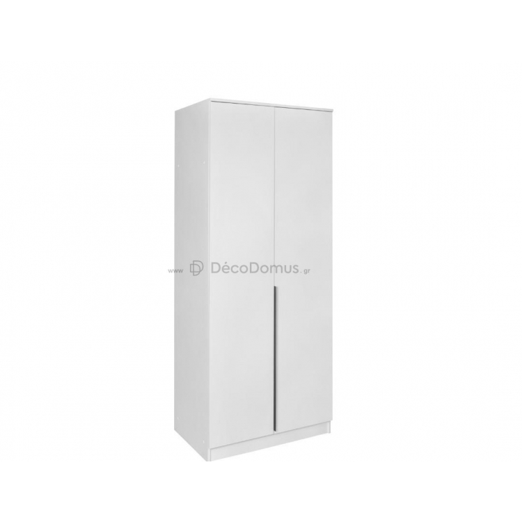 DREAM ΝΤΟΥΛΑΠΑ ΔΙΦΥΛΛΗ 90Χ52.5Χ215 ΑΣΠΡΟ MDF Μ0.90Π0.525Υ2.15