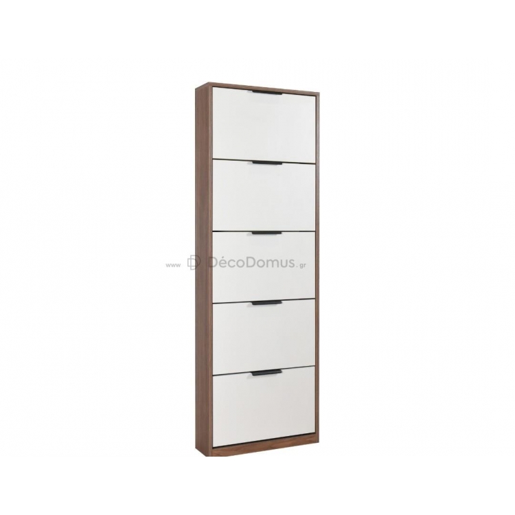 SMART ΠΑΠΟΥΤΣΟΘΗΚΗ  5V 60X18X195.8 ΚΑΡΥΔΙ-KASMIR MDF Μ0.6Π0.18Υ1.958