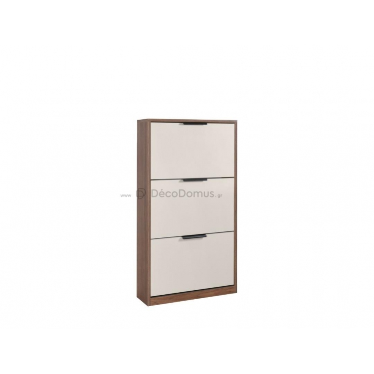 SMART ΠΑΠΟΥΤΣΟΘΗΚΗ  3Θ 60X18X121 ΚΑΡΥΔΙ-KASMIR Μελαμίνη Μ0.6Π0.18Υ1.21