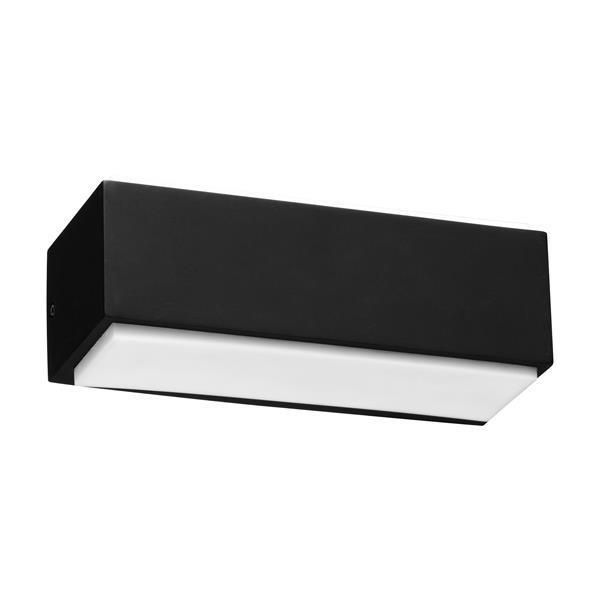 AΠΛΙΚΑ ΤΟΙΧΟΥ ΑΛΟΥΜΙΝΙΟΥ UP DOWN LED 10w ΜΑΥΡΗ \