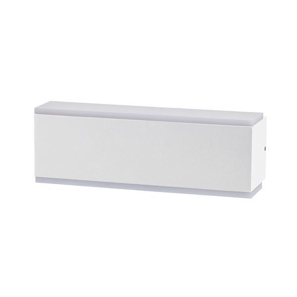 ΑΠΛΙΚΑ ΤΟΙΧΟΥ ΑΛΟΥΜΙΝΙΟΥ UP DOWN LED 10w ΛΕΥΚΗ \