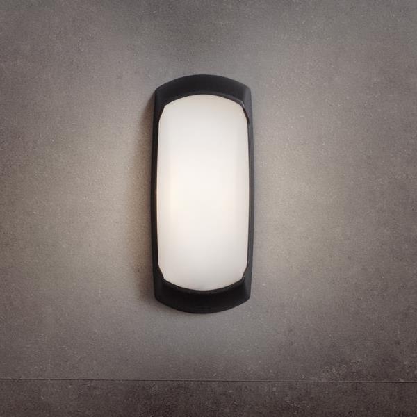 FUMAGALLI FRANCY-OP ΑΠΛΙΚΑ ΤΟΙΧΟΥ ΜΑΥΡΗ ΟΠΑΛ Ε27 300x130mm Ρητίνη Μ0.30Π0.085Υ0.130