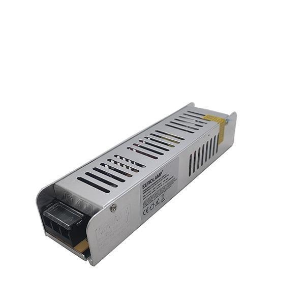 ΤΡΟΦΟΔΟΤΙΚΟ ΜΕΤΑΛΛΙΚΟ SLIM 24V DC 100W IP20 PLUS Αλουμίνιο Μ0.188Π0.046Υ0.035