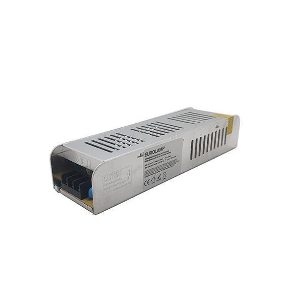 ΤΡΟΦΟΔΟΤΙΚΟ ΜΕΤΑΛΛΙΚΟ SLIM 24V DC 150W IP20 PLUS Αλουμίνιο Μ0.20Π0.058Υ0.040
