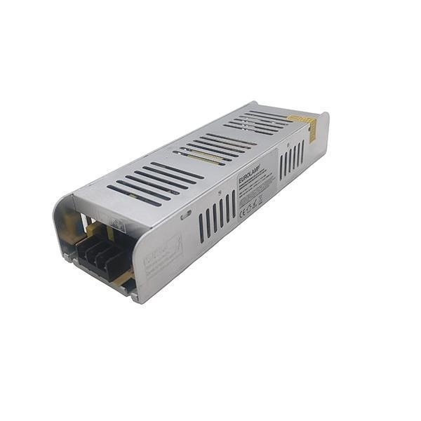 ΤΡΟΦΟΔΟΤΙΚΟ ΜΕΤΑΛΛΙΚΟ SLIM 24V DC 250W IP20 PLUS Αλουμίνιο Μ0.223Π0.068Υ0.040