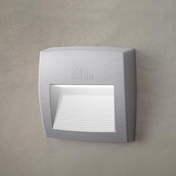 FUMAGALLI LORENZA 150 ΑΠΛΙΚΑ ΤΟΙΧΟΥ ΓΚΡΙ ΔΙΑΦΑΝΗ R7S LED 3,5W CCT Ρητίνη Π0.10*Υ0.25