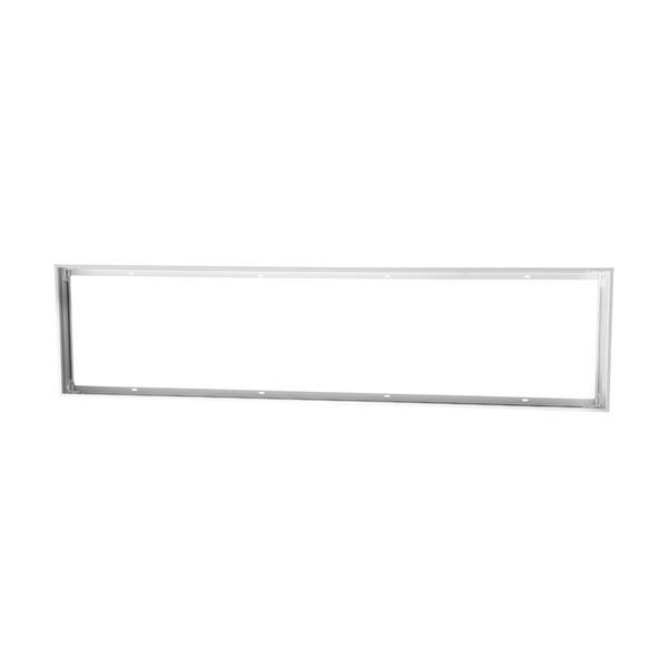 ΒΑΣΗ ΕΞΩΤΕΡΙΚΗ ΓΙΑ ΦΩΤΙΣΤΙΚΟ PANEL LED 120X30X6.3 ΛΕΥΚΟ Αλουμίνιο
