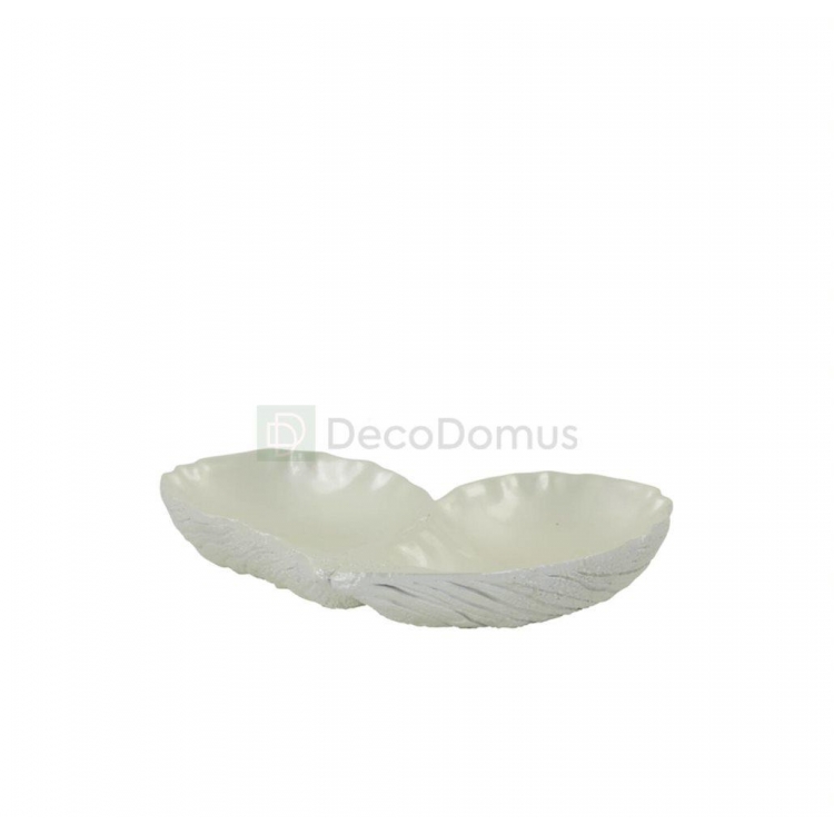ΔΙΣΚΟΣ ``OYSTER`` ΑΣΠΡΟ ΠΕΡΛΑΣ Light & Living Πολυρητίνη Μ0.285Π0.215Υ0.045