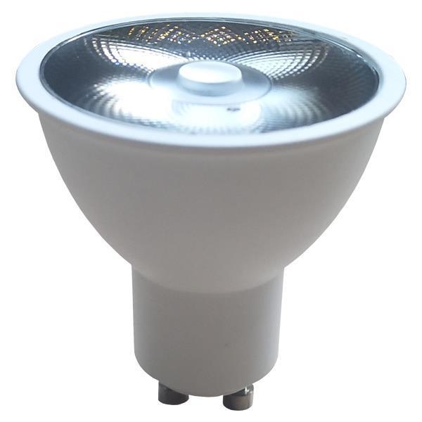 ΛΑΜΠΑ LED GU10 6W 4000K 7° 170-250V Συνθετικό Φ0.050*Υ0.056
