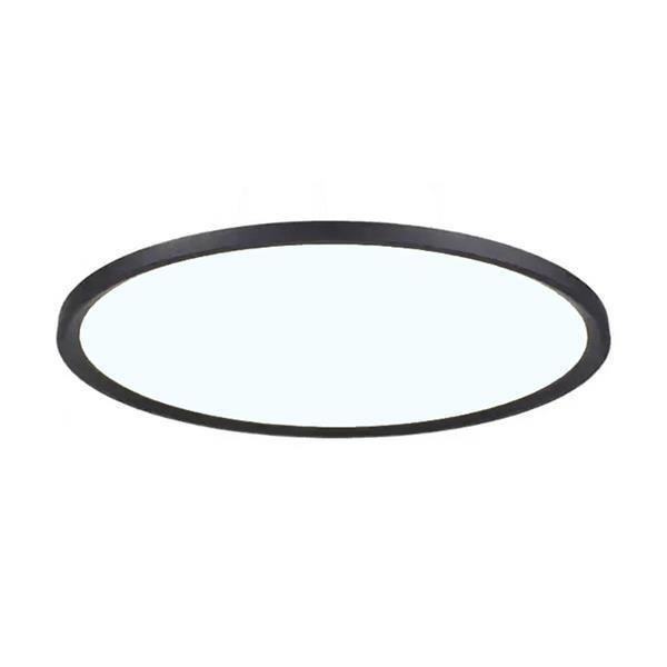 ΦΩΤΙΣΤΙΚΟ ΟΡΟΦΗΣ ΚΡΕΜΑΣΤΟ LED SLIM Φ40 36W 3CCT ΜΑΥΡΟ PLUS Συνθετικό Φ0.40*Υ0.024