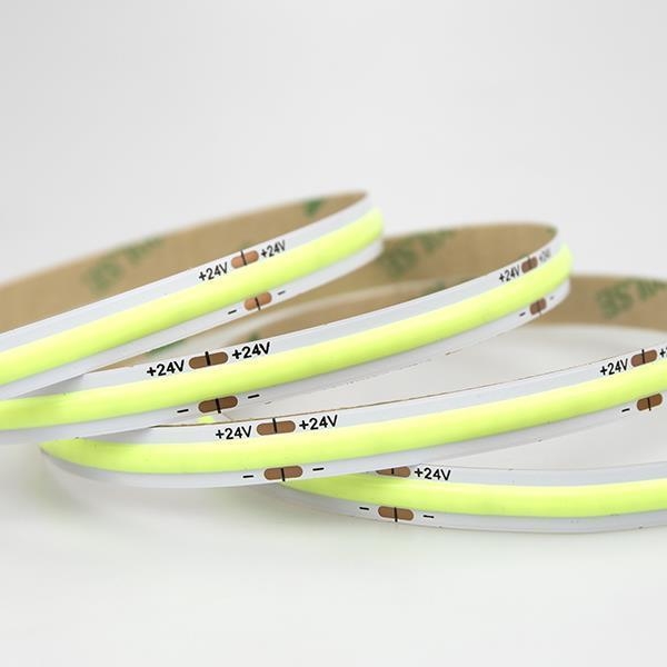ΤΑΙΝΙΑ LED COB 5M 12W 24V ΠΡΑΣΙΝΟ 480L/M IP44 PRO Συνθετικό Μ5.00Π0.008Υ0.003