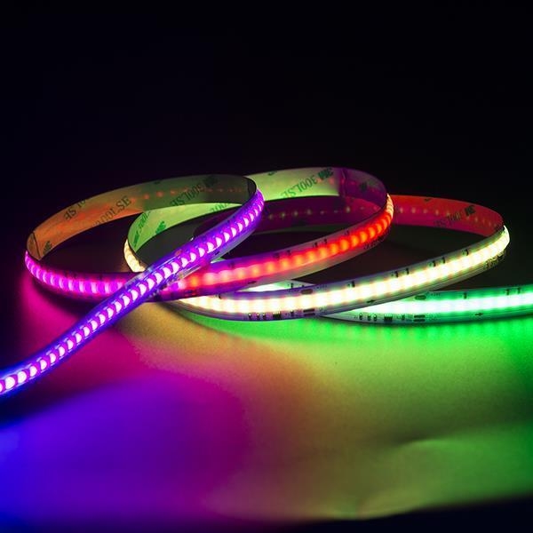 ΤΑΙΝΙΑ LED COB 5M 12W 24V PIXEL 540L/M IP44 PRO Συνθετικό Μ5.00Π0.01Υ0.003