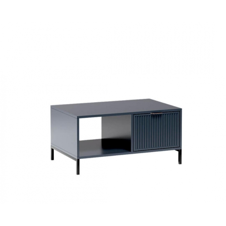 Τραπέζι σαλονιού LINKA μπλε indigo 90x58x45 Μελαμίνη Μ0.90Π0.58Υ0.45