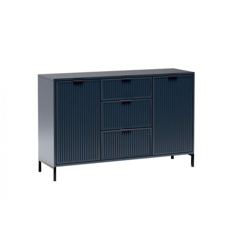 Μπουφές LINKA 135 μπλε indigo 135x41x86 Μελαμίνη Μ1.35Π0.41Υ0.86