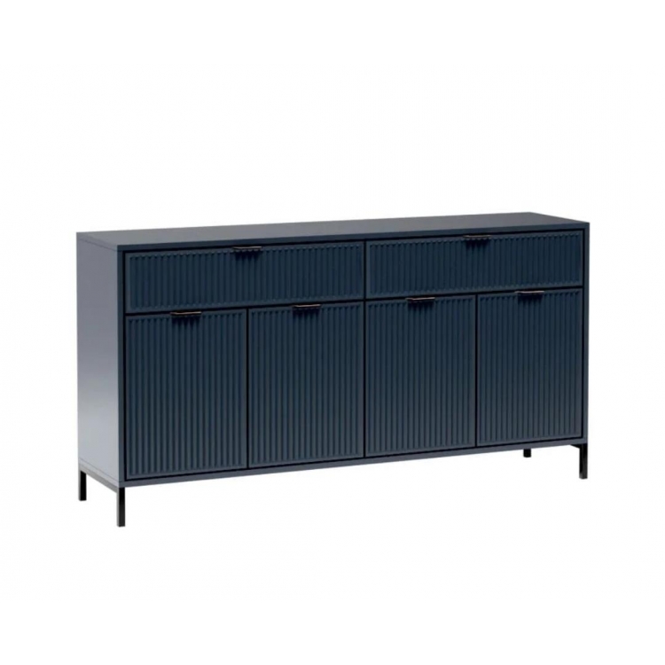 Μπουφές LINKA 165 μπλε indigo 165x41x86 Μελαμίνη Μ1.65Π0.41Υ0.86
