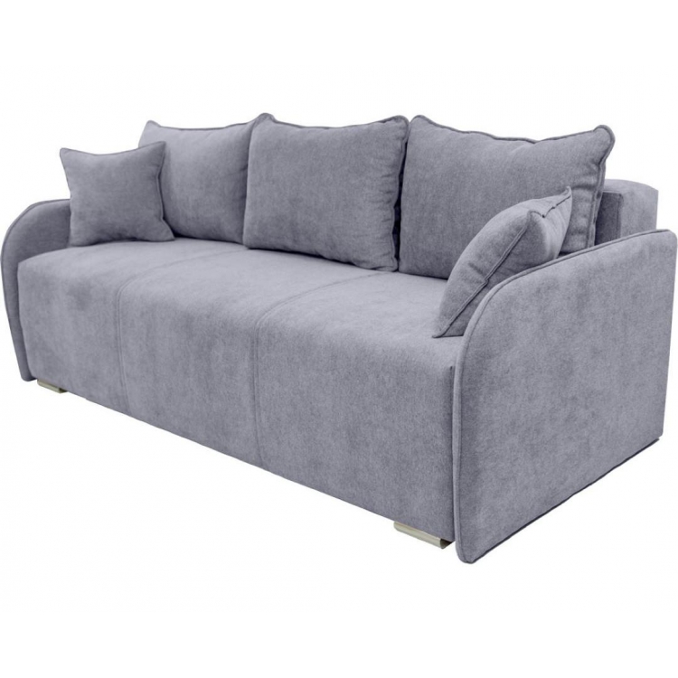 Τριθέσιος καναπές κρεβάτι με αποθήκευση MD- ΚΟΜΟ γκρι 205X96 Ξύλο Μ2.05Π0.96Υ0.95