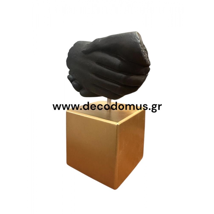ΓΛΥΠΤΟ``ΣΥΜΦΩΝΙΑ`` SMALL ΜΑΥΡΟ ΣΕ ΧΡΥΣΗ ΒΑΣΗ Κεραμίνη Μ0.12Π0.07Υ0.16