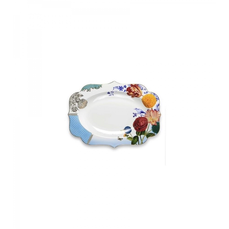Οβάλ Πιατέλα  40x28,5cm PIP STUDIO ROYAL Πορσελάνη M0.40Π0.285