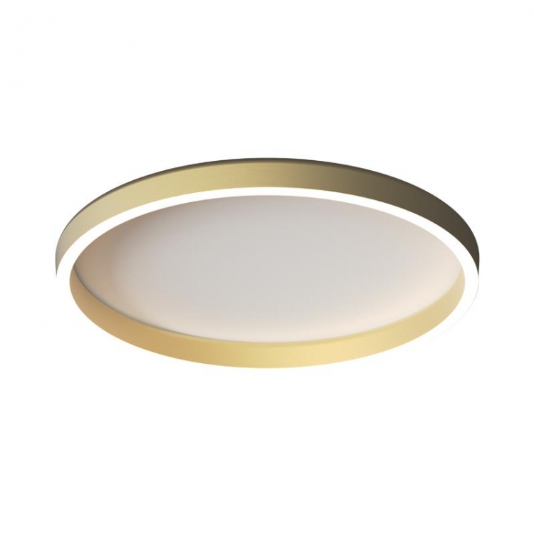 ΠΛΑΦΟΝΙΕΡΑ LED 41W 2700K-3000K-4000K ΒΟΥΡΤΣΙΣΜΕΝΟ ΧΡΥΣΟ Αλουμίνιο Φ0.59*Υ0.075