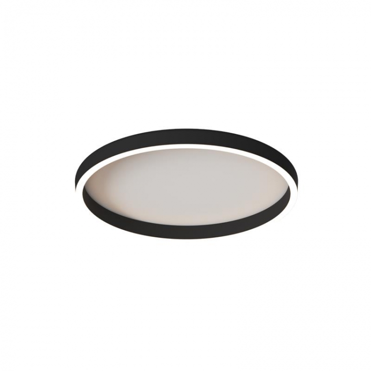 ΠΛΑΦΟΝΙΕΡΑ LED 27W 2700K-3000K-4000K ΣΑΓΡΕ ΜΑΥΡΟ Αλουμίνιο Φ0.40*Υ0.075