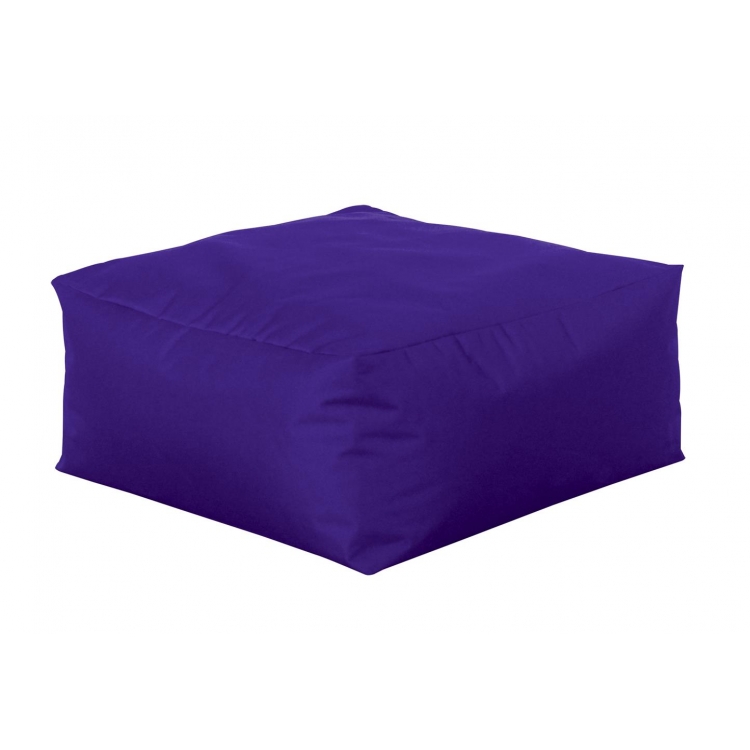 Πολυθρόνα Πούφ Με Αδιάβροχο Ύφασμα PVC 75 x 75 x 35(H)cm PVC Μ0.75Π0.75Υ0.35