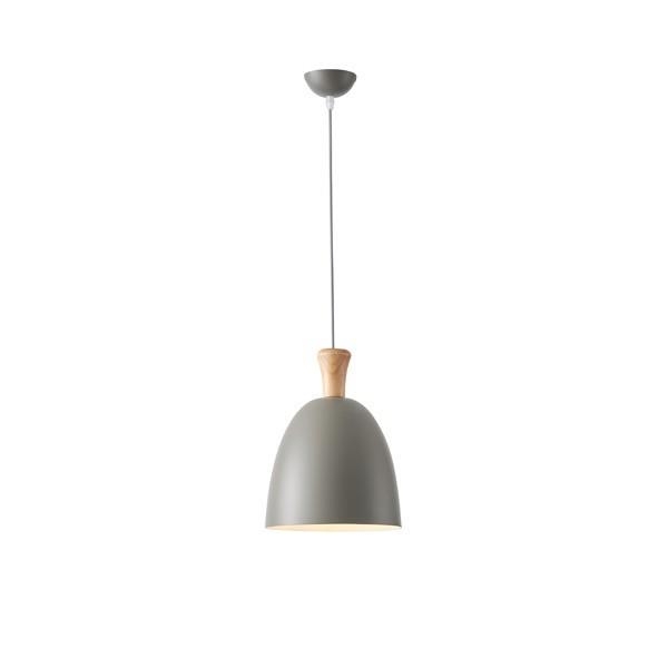 ΦΩΤΙΣΤΙΚΟ ΚΡΕΜΑΣΤΟ ΜΕΤΑΛΛΟ 1XΕ27 MAX 15W 230X230mm ΓΚΡΙ ARTE ILLUMINA SIMPLO Μέταλλο Φ0.23*Υ1.37