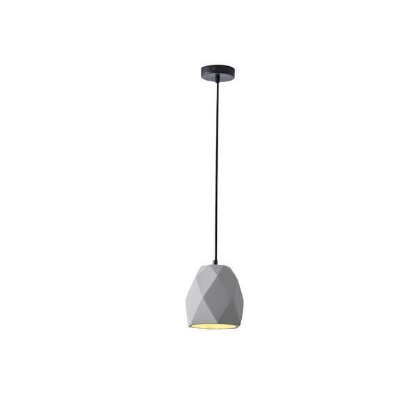 ΦΩΤΙΣΤΙΚΟ ΚΡΕΜΑΣΤΟ ΤΣΙΜΕΝΤΟ 1XE27 MAX 40W 160X160X170mm ΓΚΡΙ ARTE ILLUMINA ARME Τσιμέντο Φ0.16*Υ1.67