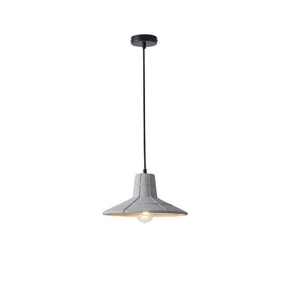 ΦΩΤΙΣΤΙΚΟ ΚΡΕΜΑΣΤΟ ΤΣΙΜΕΝΤΟ 1XE27 MAX 40W 320X320X160mm ΓΚΡΙ ARTE ILLUMINA ARME Τσιμέντο Φ0.32*Υ1.66