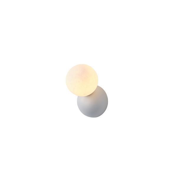 ΑΠΛΙΚΑ TOIXOY ΜΕΤΑΛΛΙΚΗ LED G9 MAX 25W 100X120mm ΛΕΥΚΟ ARTE ILLUMINA TERPSI Μέταλλο Μ0.10Π0.12Υ0.17