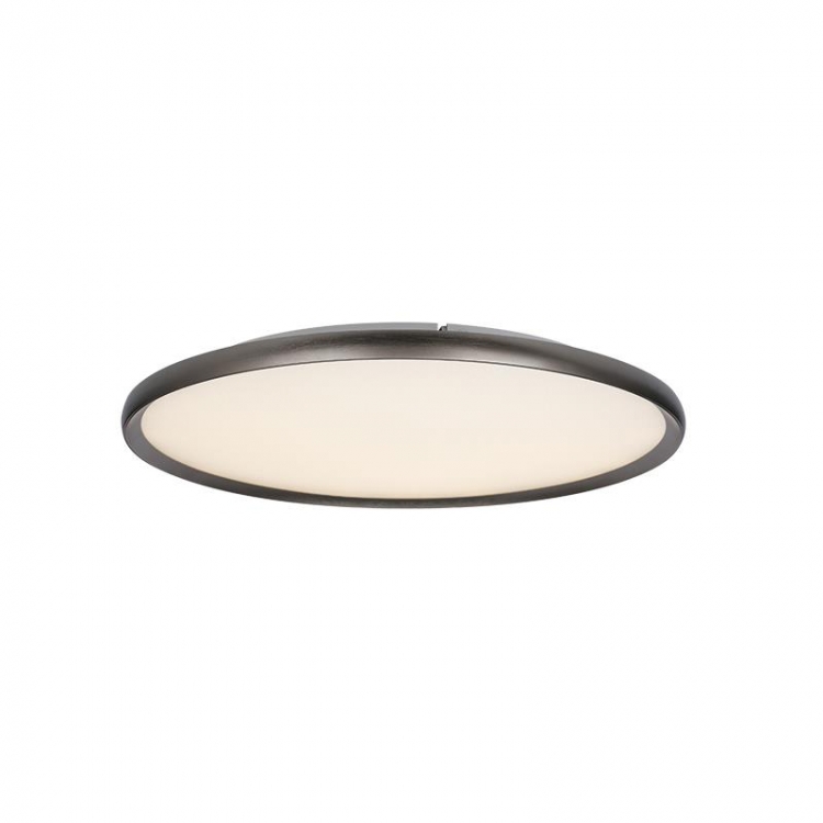 ΦΩΤΙΣΤΙΚΟ ΟΡΟΦΗΣ LED 40W 2700K-3000K-4000K TRIAC ΑΛΟΥΜΙΝΙΟΥ-ΜΙΚΡΟΠΡΙΣΜΑΤΙΚΟ ΑΚΡΥΛΙΚΟ, ΒΟΥΡΤΣΙΣΜΕΝΟ ΚΑΦΕ Αλουμίνιο Φ0.60*Υ0.06
