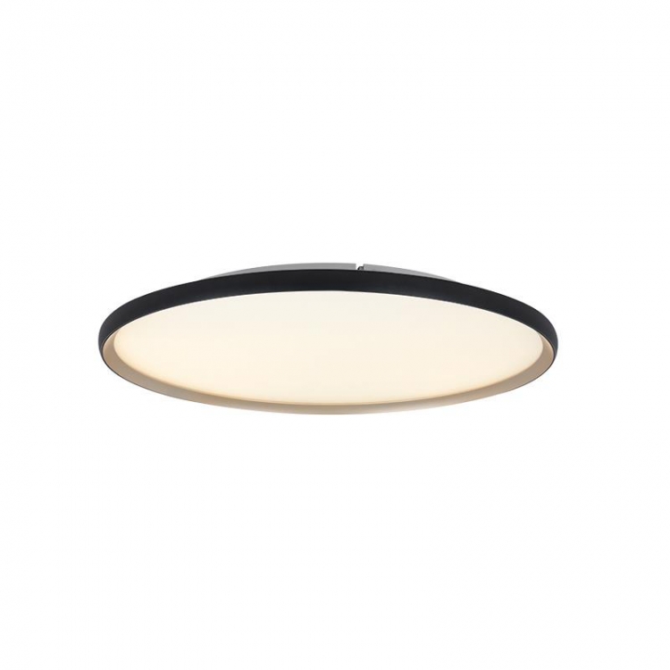 ΦΩΤΙΣΤΙΚΟ ΟΡΟΦΗΣ LED 40W 2700K-3000K-4000K TRIAC ΑΛΟΥΜΙΝΙΟΥ-ΜΙΚΡΟΠΡΙΣΜΑΤΙΚΟ ΑΚΡΥΛΙΚΟ,ΜΑΥΡΟ-ΧΡΥΣΟ Αλουμίνιο Φ0.60*Υ0.06