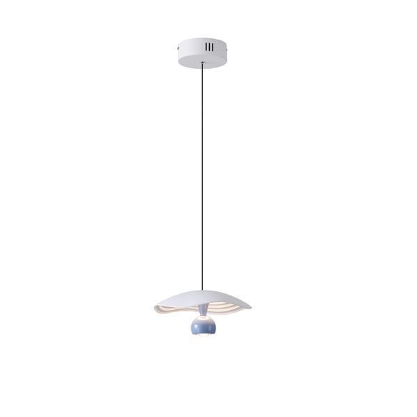 ΦΩΤΙΣΤΙΚΟ ΚΡΕΜΑΣΤΟ ΑΛΟΥΜΙΝΙΟ LED 8W 400Lm 3000K Φ230mm ΜΠΛΕ ARTE ILLUMINA ENIGMA Μέταλλο Φ0.23*Υ1.10