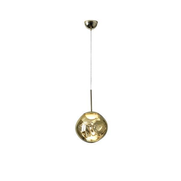 ΦΩΤΙΣΤΙΚΟ ΚΡΕΜΑΣΤΟ ΣΤΡΟΓΓΥΛΟ LED 6W 360Lm 3000K Φ30 ΧΡΥΣΟ ARTE ILLUMINA PICADILLY Συνθετικό Μ0.26Π0.28Υ1.20