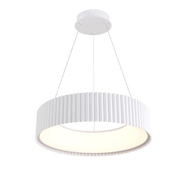 ΦΩΤΙΣΤΙΚΟ ΚΡΕΜΑΣΤΟ ΜΕΤΑΛΛΟ LED 30W 2262Lm 3000K ΛΕΥΚΟ Φ470mm ARTE ILLUMINA HALLO Μέταλλο Φ0.46*Υ1.31