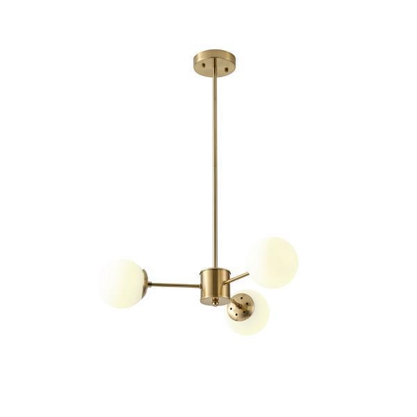 ΦΩΤΙΣΤΙΚΟ ΚΡΕΜΑΣΤΟ 3XΕ27 Max 15W 620X730mm ΛΕΥΚΟ ARTE ILLUMINA PUFF Μέταλλο Φ0.62*Υ0.73