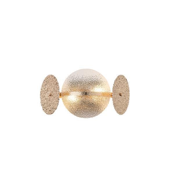 ΑΠΛΙΚΑ ΤΟΙΧΟΥ 2XE14 MAX 8W 160Χ330Χ180mm ΧΡΥΣΟ ARTE ILLUMINA GLOW Μέταλλο Μ0.16Π0.33Υ0.18