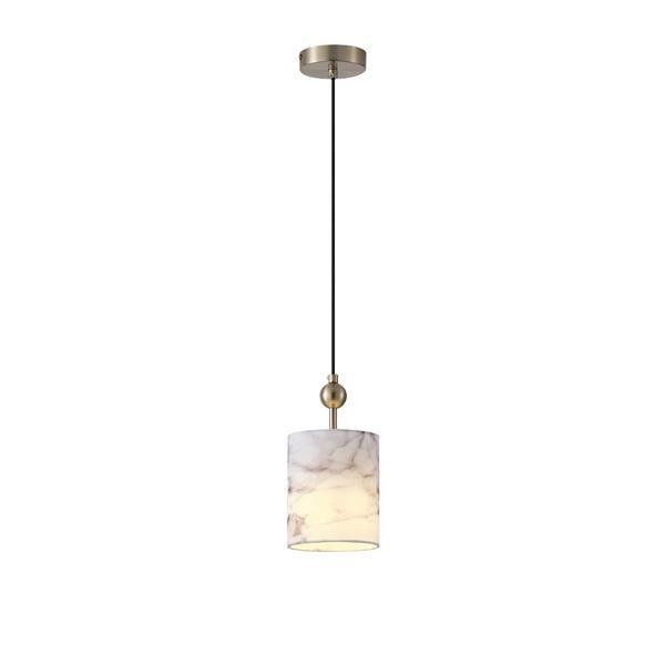 ΦΩΤΙΣΤΙΚΟ ΚΡΕΜΑΣΤΟ ΥΦΑΣΜΑ 1ΧΕ14 ΜΑΧ 8W Φ130X980mm ARTE ILLUMINA VERONA Μέταλλο Φ0.13*Υ0.98