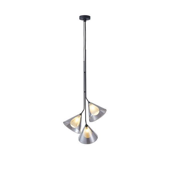 ΦΩΤΙΣΤΙΚΟ ΚΡΕΜΑΣΤΟ ΓΥΑΛΙ 3ΦΩΤΟ G9 MAX 3x10W 420x1680mm ΦΙΜΕ ARTE ILLUMINA DELTA Μέταλλο Φ0.42*Υ1.68