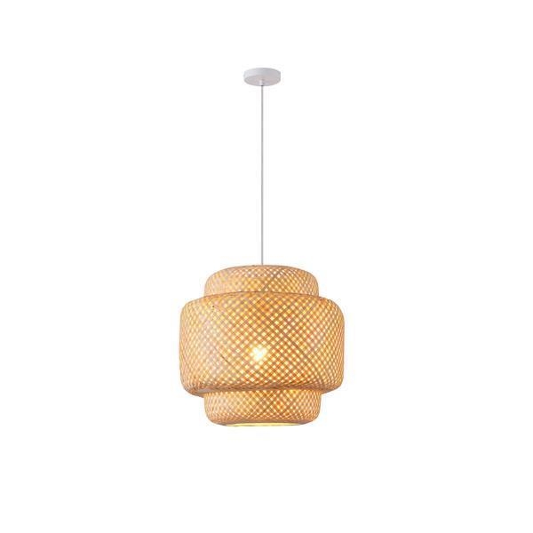ΦΩΤΙΣΤΙΚΟ ΚΡΕΜΑΣΤΟ BAMBOO 1XE27 Max 15w 400X400X1280mm ARTE ILLUMINA AVRA Bamboo Φ0.42*Υ1.51