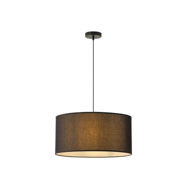 ΦΩΤΙΣΤΙΚΟ ΚΡΕΜΑΣΤΟ ΥΦΑΣΜΑ 1XΕ27 MAX 40W Φ530Χ260mm ΜΑΥΡΟ ARTE ILLUMINA SOHO Μέταλλο Φ0.53*Υ0.26