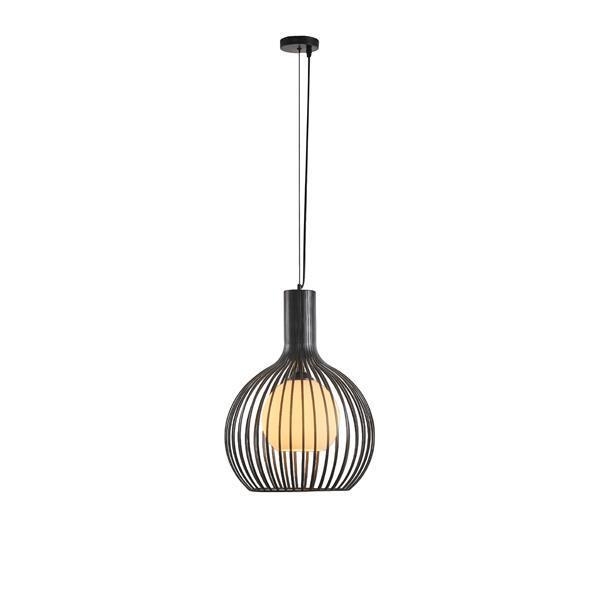 ΦΩΤΙΣΤΙΚΟ ΚΡΕΜΑΣΤΟ ΜΕΤΑΛΛΟ 1XE27 Max 15w 340x340x1520mm MAΥΡΟ ARTE ILLUMINA AIRY Μέταλλο Φ0.34*Υ1.52