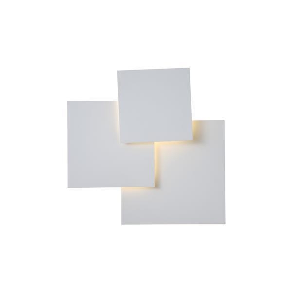 ΦΩΤΙΣΤΙΚΟ TOIXOY LED 16W 1400Lm 3000Κ 450X440mm ΛΕΥΚΟ ARTE ILLUMINA THALIA Μέταλλο Μ0.445Π0.06Υ0.435