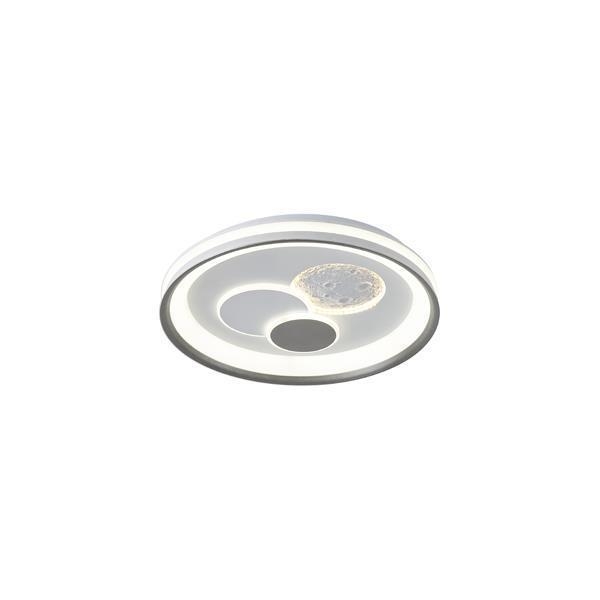 ΠΛΑΦΟΝΙΕΡΑ LED 60W 1000lm2CCT(3000&4000K) Φ50 510x75mm ΛΕΥΚΟ ΦΕΓΓΑΡΙ ARTE ILLUMINA ALEGRE Μέταλλο Φ0.51*Υ0.075