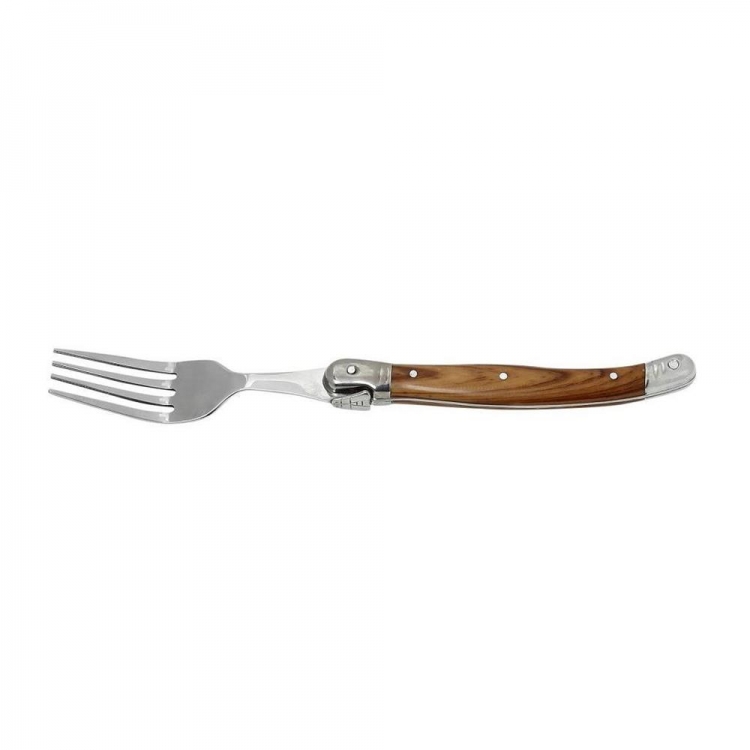 ANTIQUE CUT ΑΝΟΞΕΙΔΩΤΟ ΠΙΡΟΥΝΙ STEAK ΑΣΗΜΙ ΜΕ ΛΑΒΗ ΣΕ ΧΡΩΜΑ ΞΥΛΟΥ 6ΑΔΑ Ξύλο 0.205*0.015*0.01