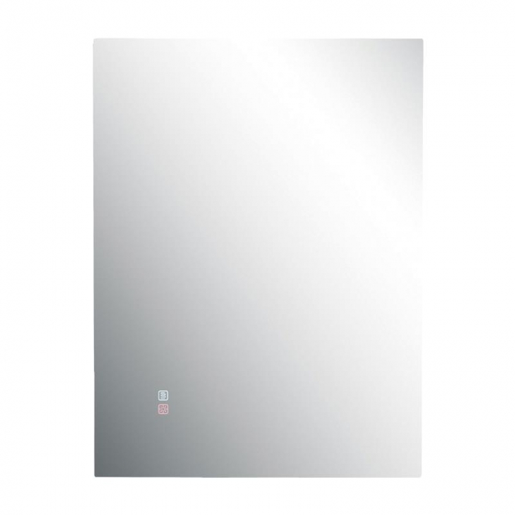 ΚΑΘΡΕΦΤΗΣ ΜΕ ΦΩΣ LED 15W 3000K-4000K ΟΡΘΟΓΩΝΙΟΣ BACK LIGHT ΜΕ DIMER ΑΦΗΣ ΚΑΙ ΑΝΤΘΑΜΒΩΤΙΚΟ ΔΙΑΚΟΠΤΗ IP44 Αλουμίνιο Μ0.60Π0.03Υ0.80
