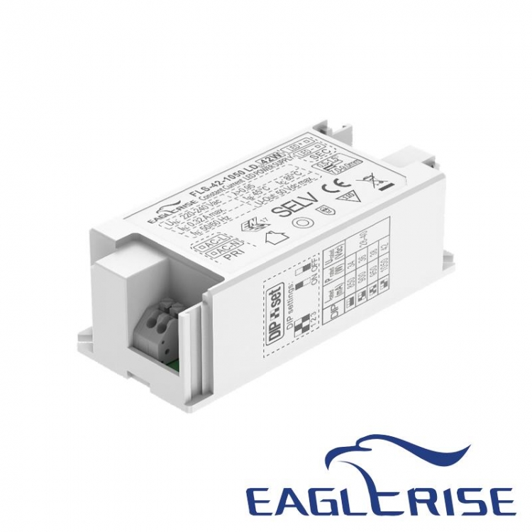 DRIVER ON-OFF 42W 300-1050mA 9-52V EAGLERISE Συνθετικό