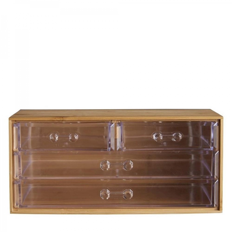DAY ΚΟΥΤΙ ΑΠΟΘΗΚΕΥΣΗΣ ΜΕ ΣΥΡΤΑΡΙΑ BAMBOO Plexiglass Μ0.237Π0.15Υ0.11