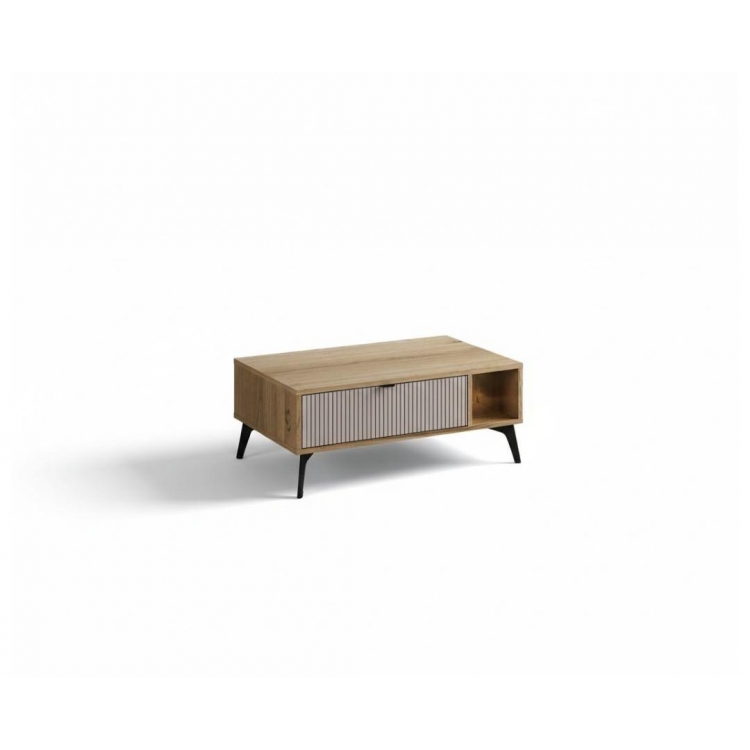 Τραπέζι σαλονιού LINA cremona/ lina μπεζ 95X38,5X60 Μελαμίνη Μ0.95Π0.60Y0.385