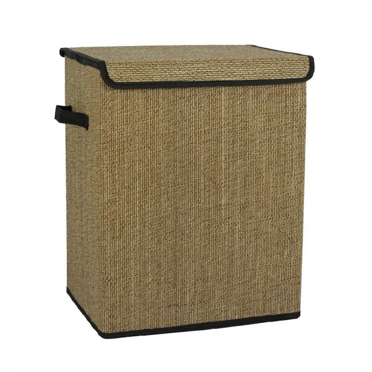 ΚΑΛΑΘΙ ΑΠΛΥΤΩΝ BAMBOO ΜΕ ΚΑΠΑΚΙ 40Χ30Χ50ΕΚ Bamboo Μ0.40Π0.30Υ0.50
